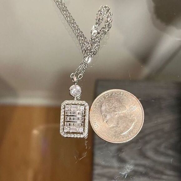 The Empire 2.0 Necklace in 925 and cz - Picture 6 of 12